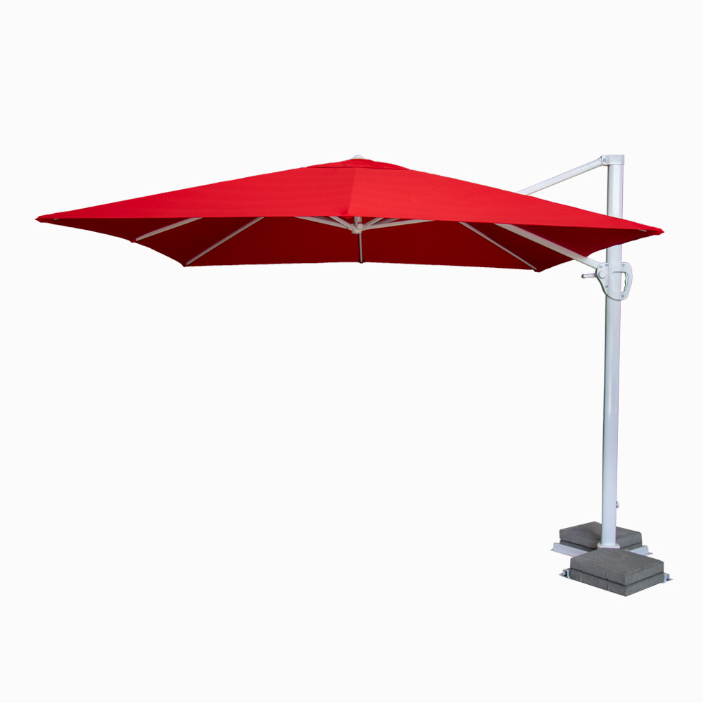 سایبان چتری شایلی مربع قرمز